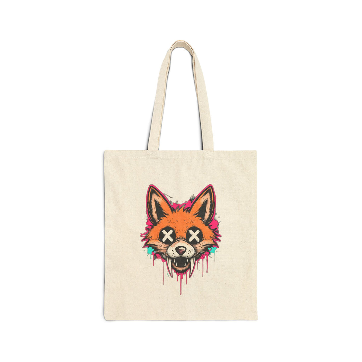 Crazy Fox Tote Bag