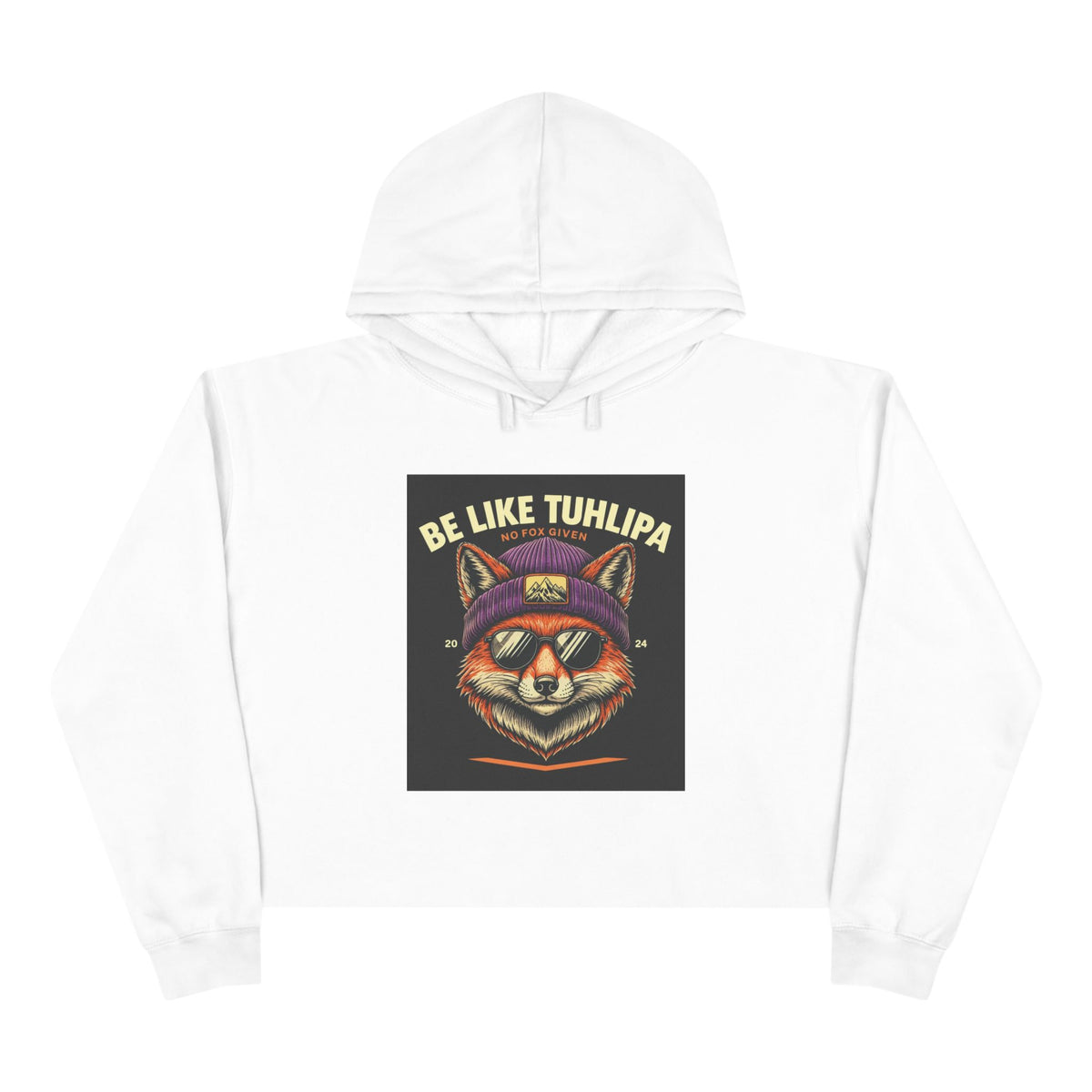 Be Like Tuhlipa Crop Hoodie