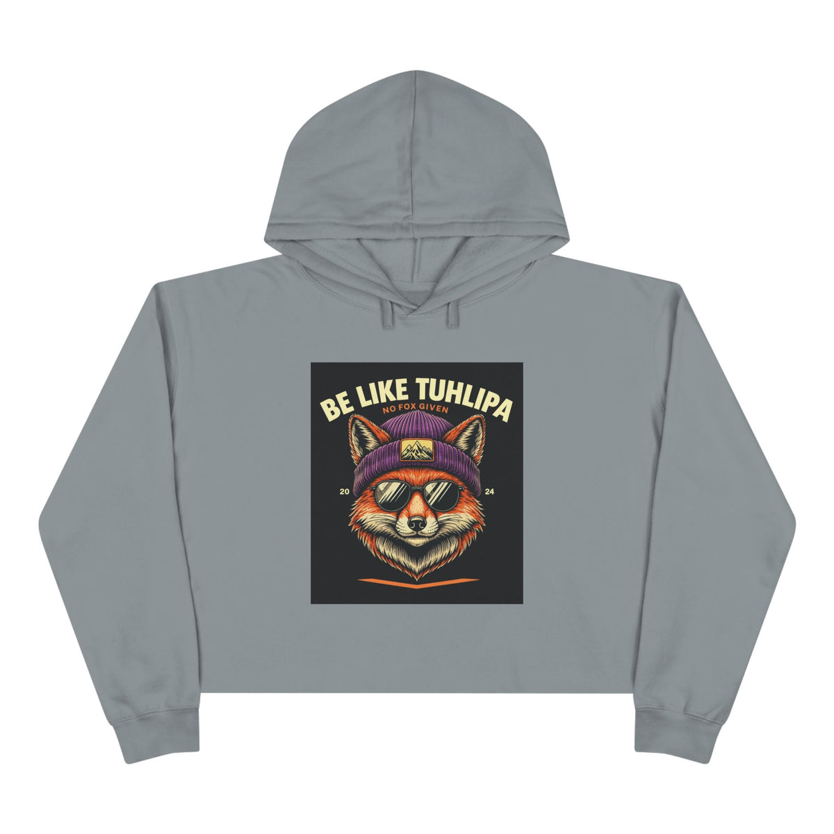 Be Like Tuhlipa Crop Hoodie