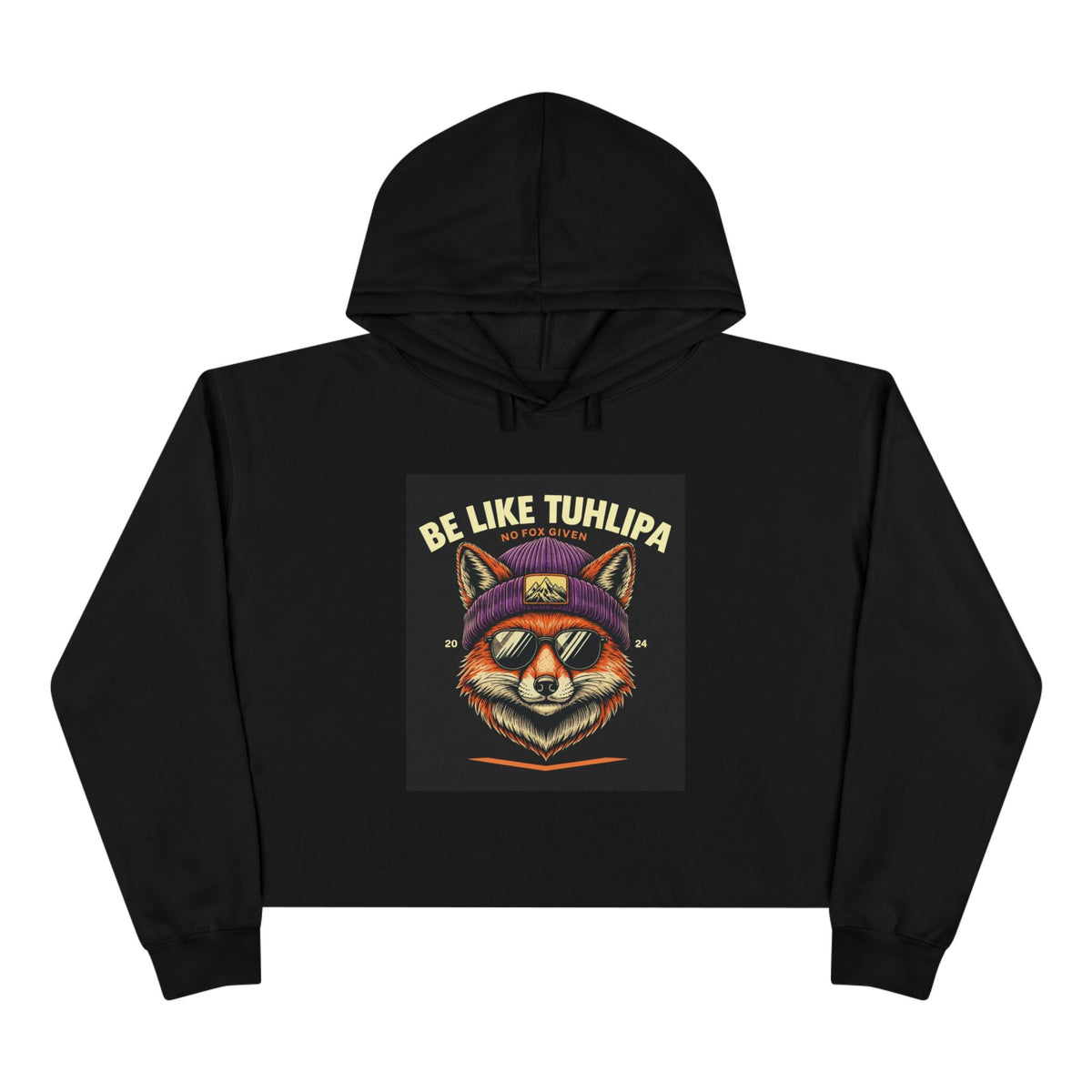 Be Like Tuhlipa Crop Hoodie