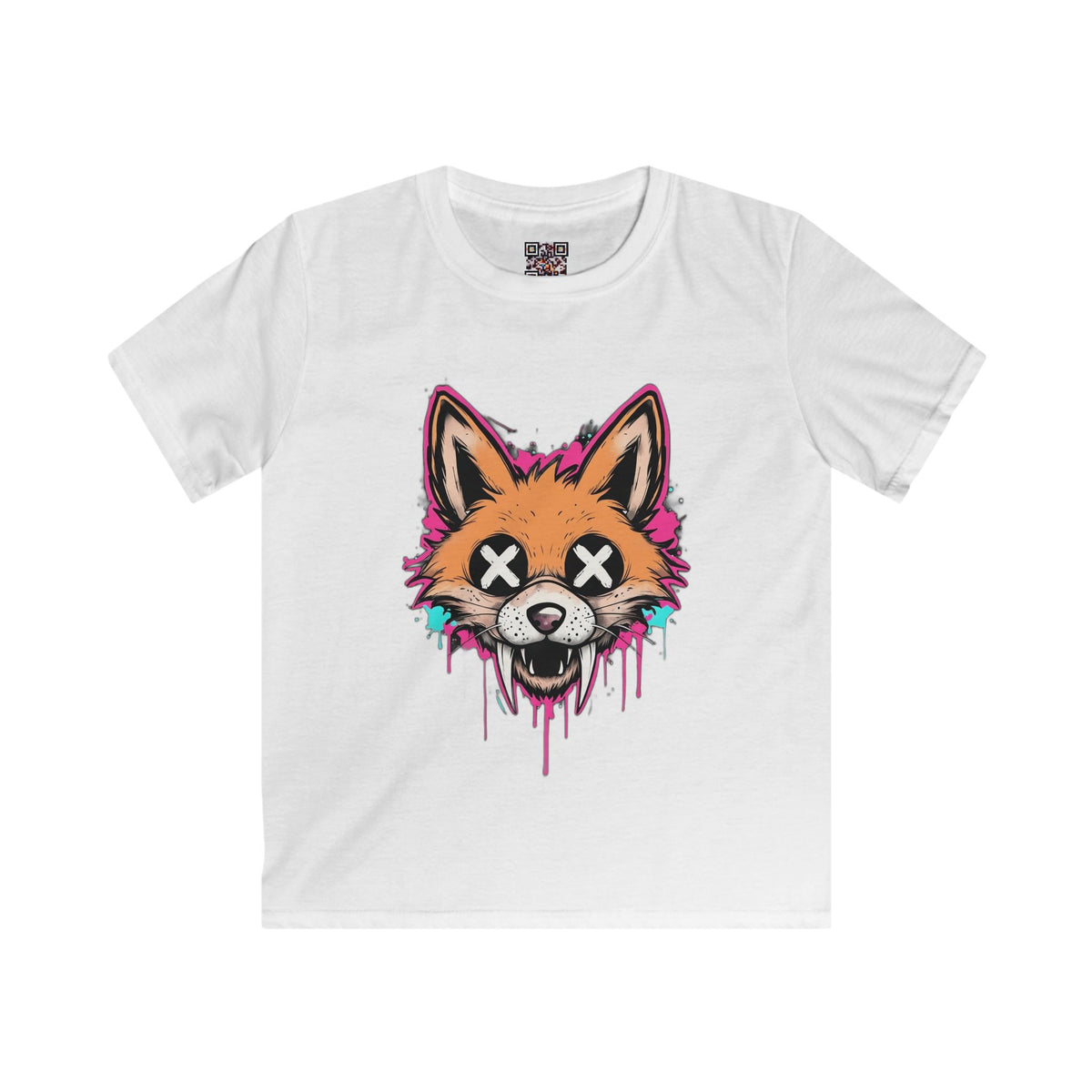Crazy Fox Graphic Kids Tee